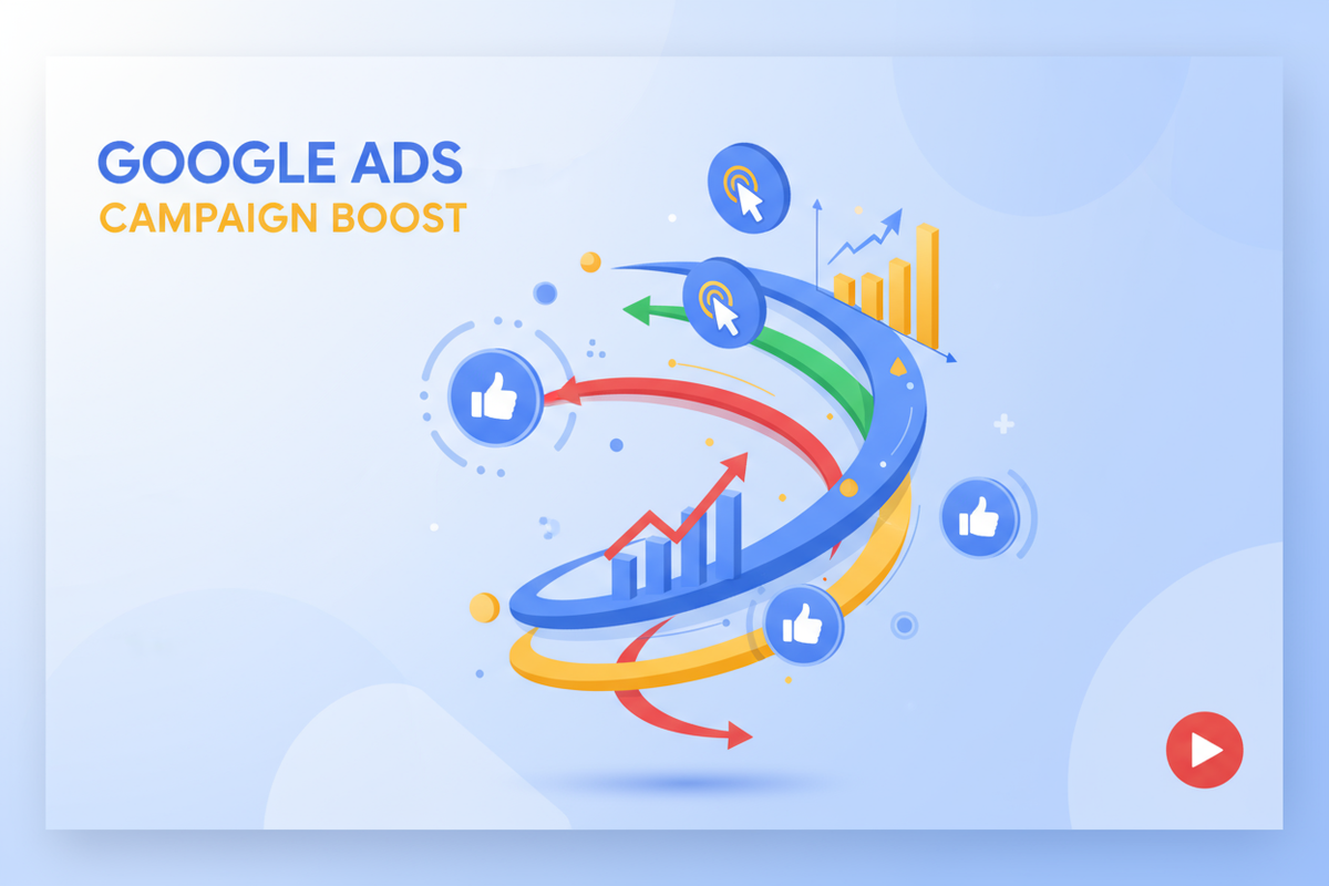 Create a Google Ad run thumbnail
