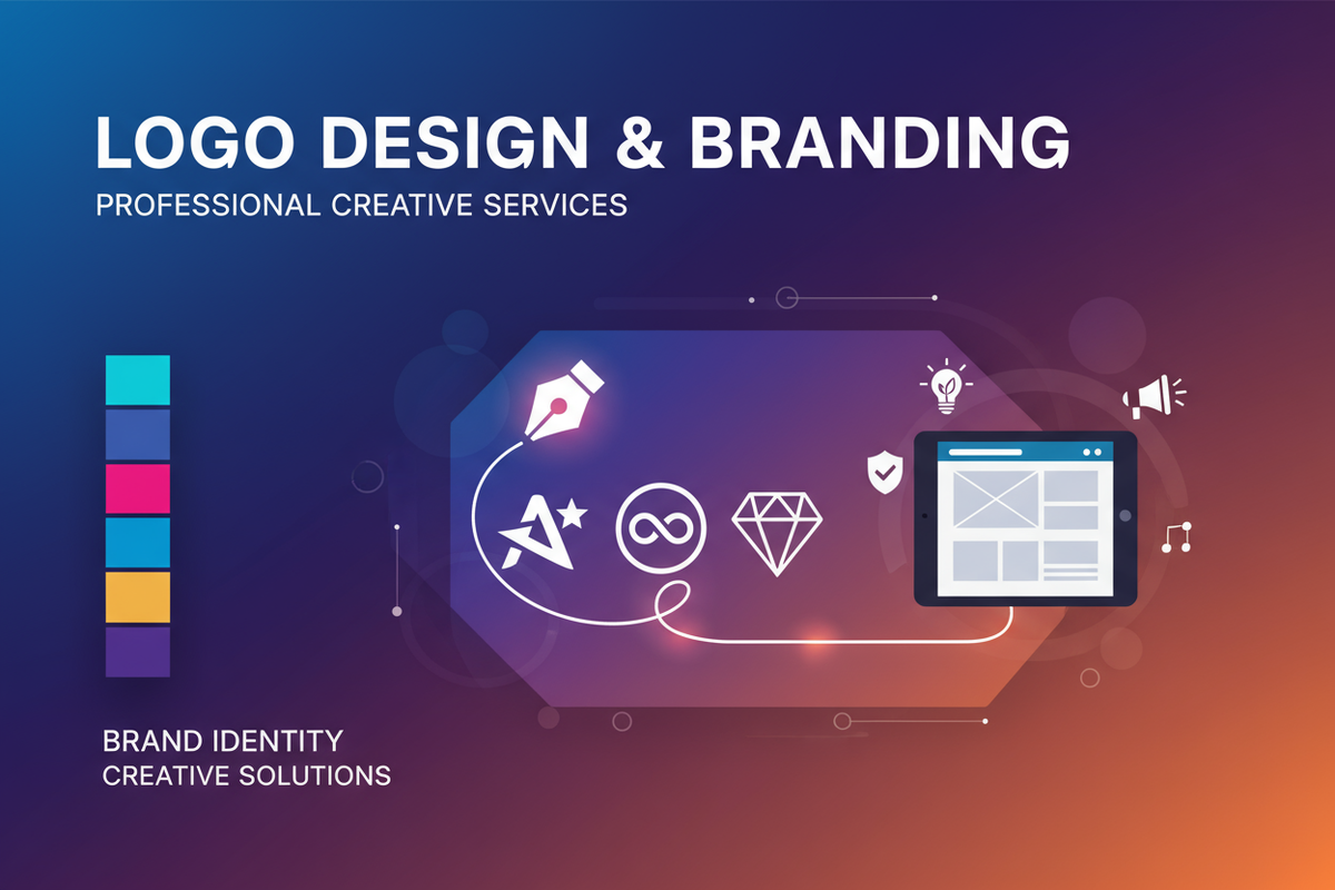 Logo designing & Branding Servicee Gig thumbnail